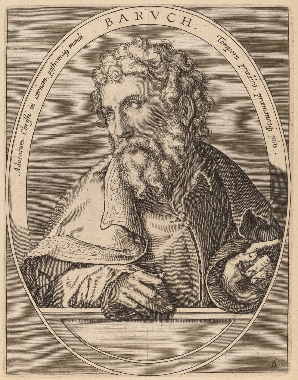 Baruch autorstwa Theodor Galle after Jan van der Straet