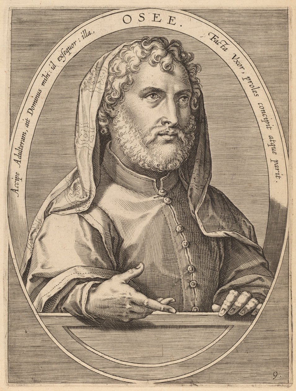 Hozjasz autorstwa Theodor Galle after Jan van der Straet