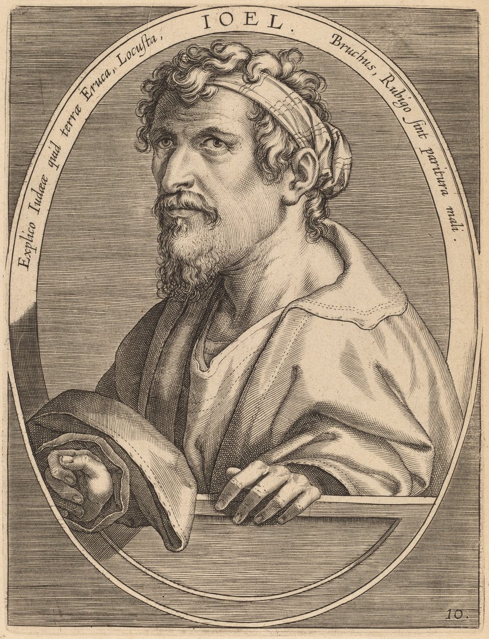Joel autorstwa Theodor Galle after Jan van der Straet