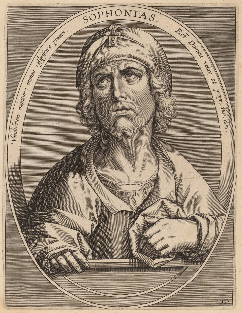 Sofonie autorstwa Theodor Galle after Jan van der Straet