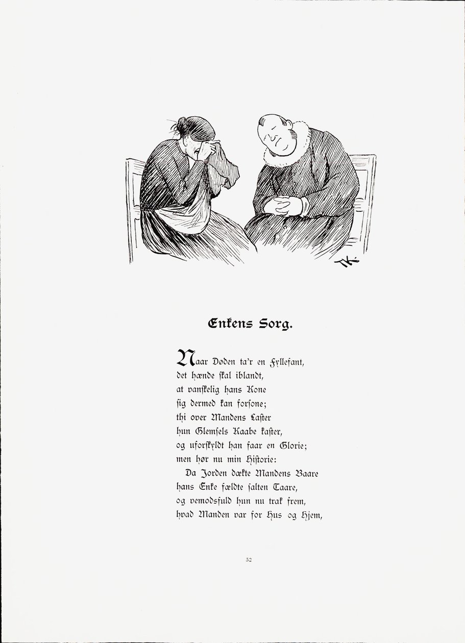 Ilustracja pochodzi z książki "Historier av Munthe, Peter" wydanej przez Dybwad (nr, 1896). autorstwa Theodor Kittelsen