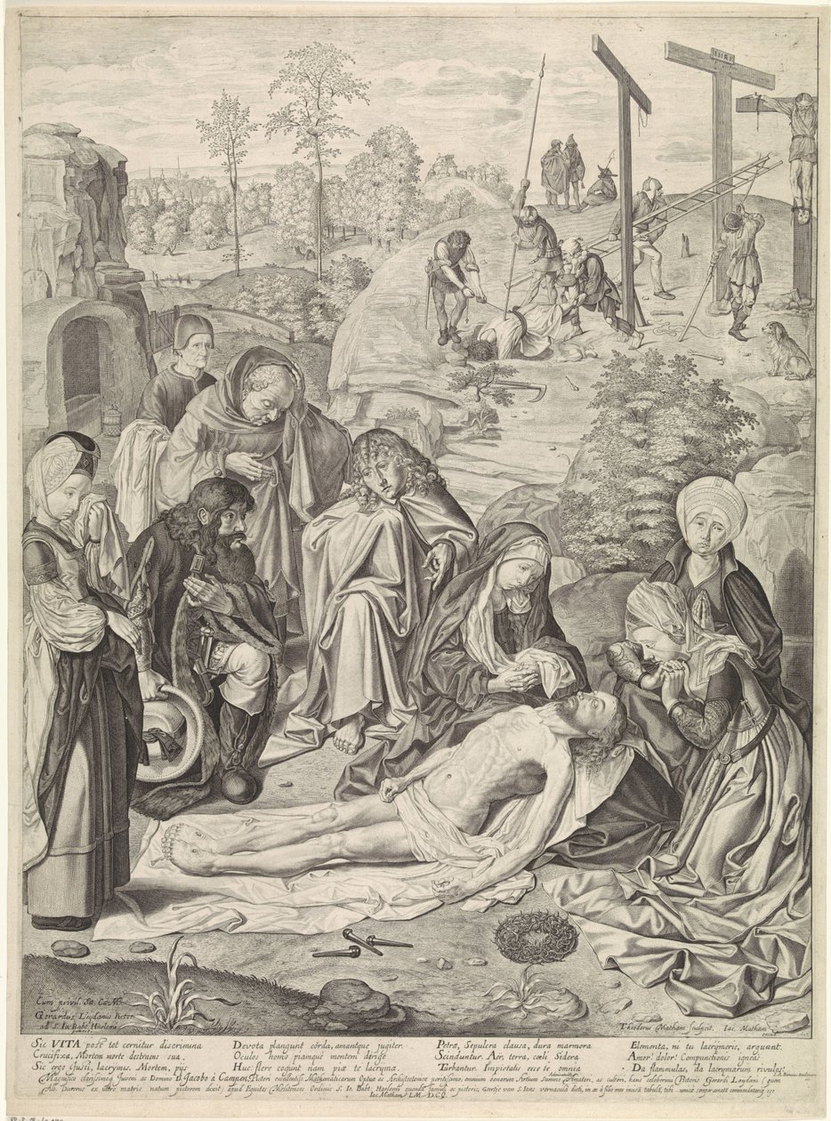 Drżenie Chrystusa autorstwa Theodor Matham