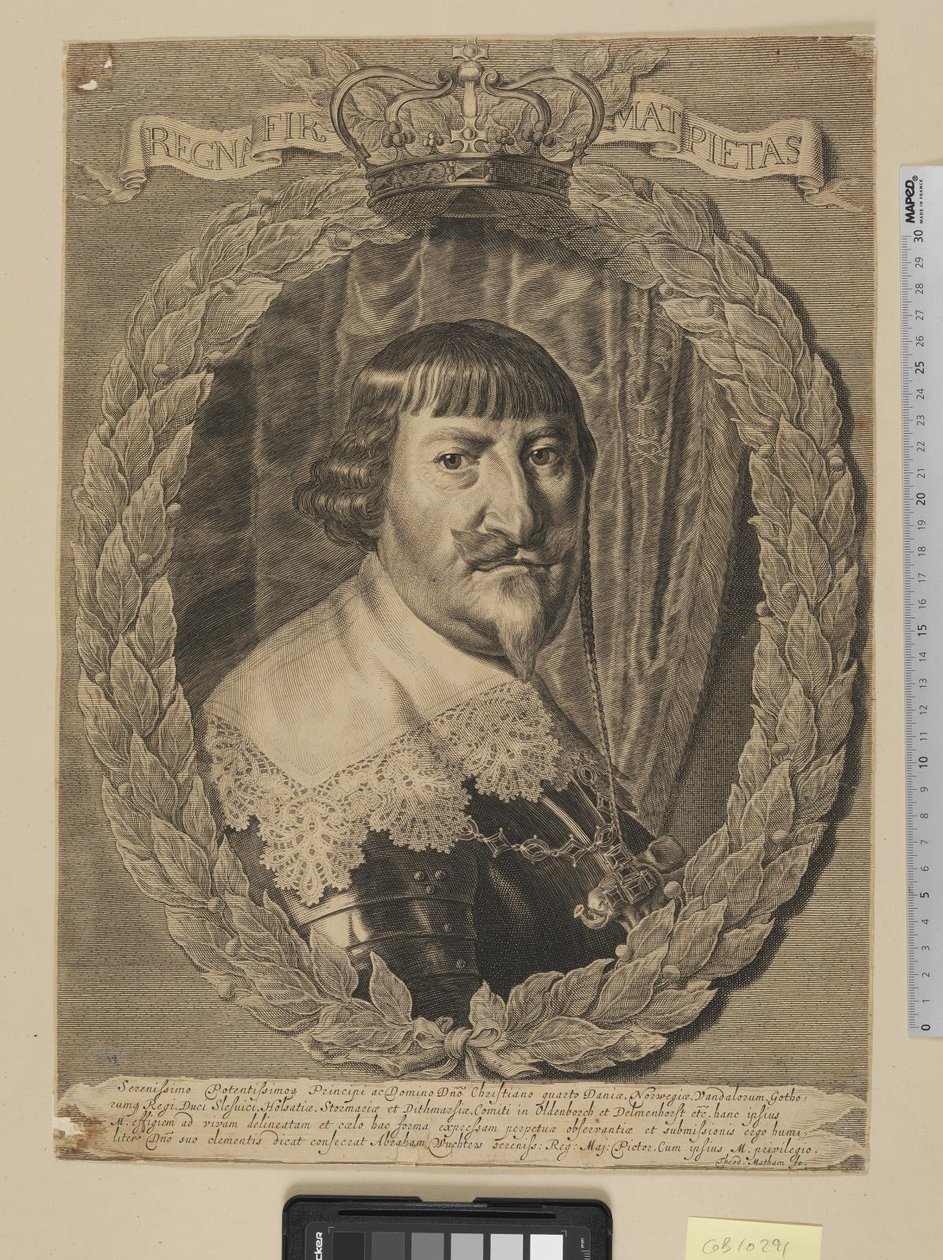 Christian IV, król Danii autorstwa Theodor Matham