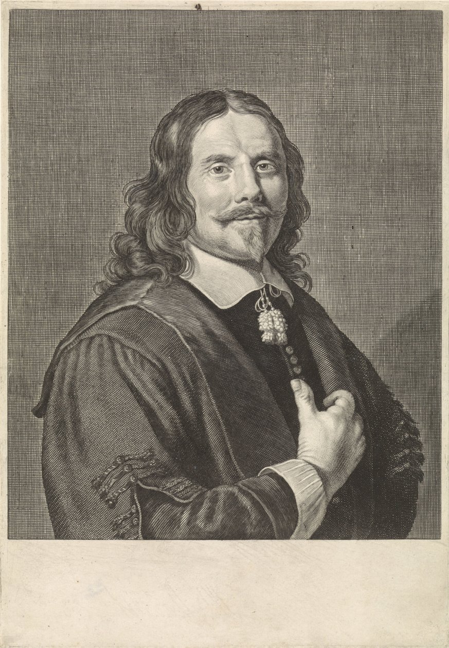 Portret van Henricusa Regiusa autorstwa Theodor Matham
