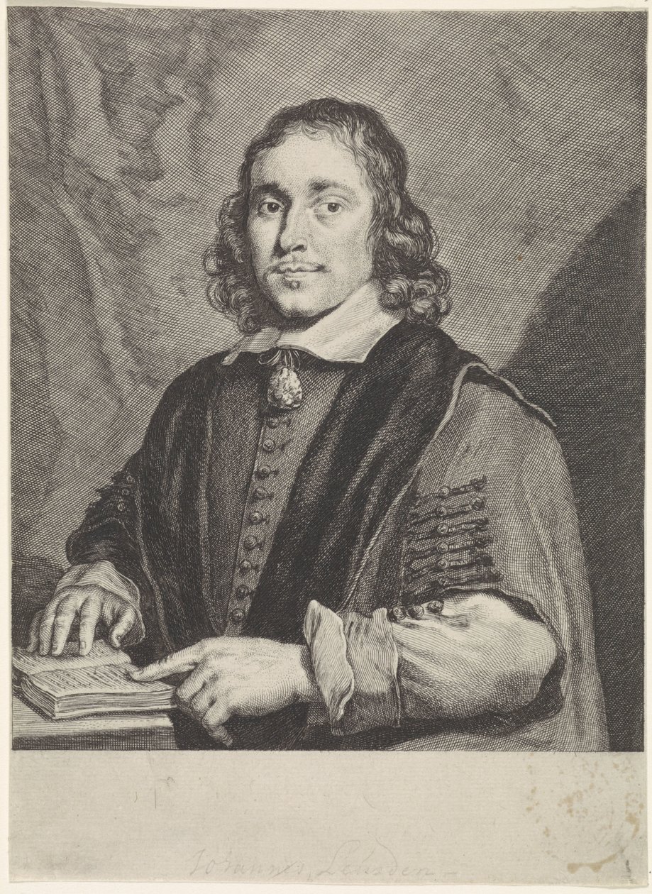 Portret Johannesa Leusdena autorstwa Theodor Matham