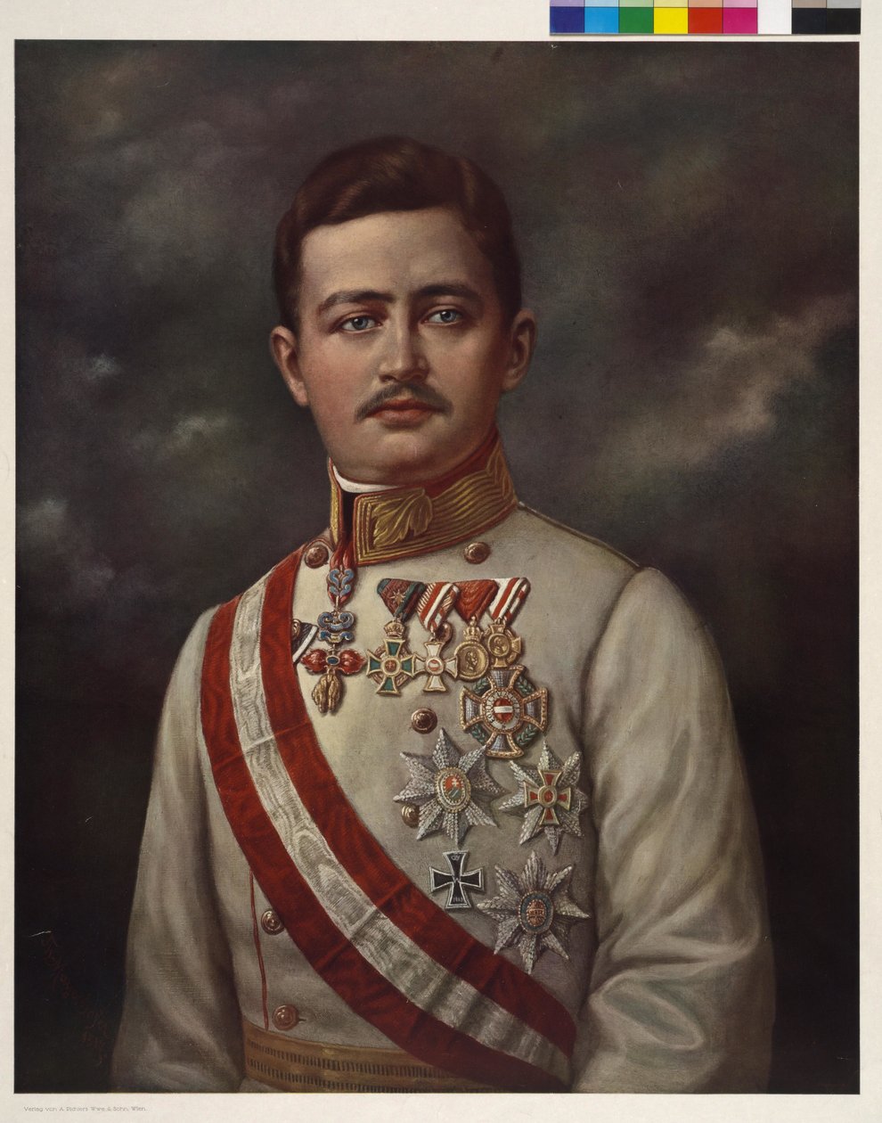 Cesarz Austrii Karol I autorstwa Theodor Mayerhofer