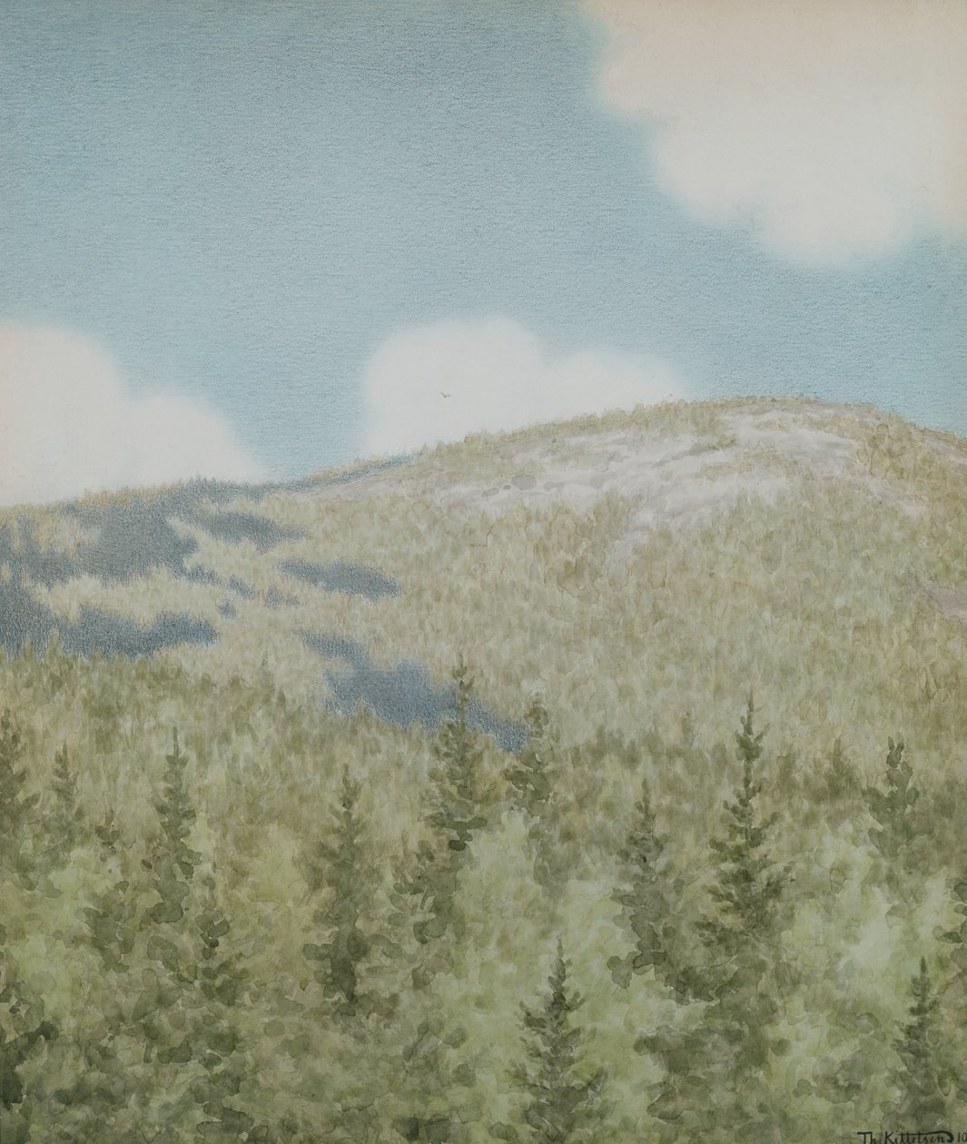 Przyleciał tam ptak autorstwa Theodor Kittelsen