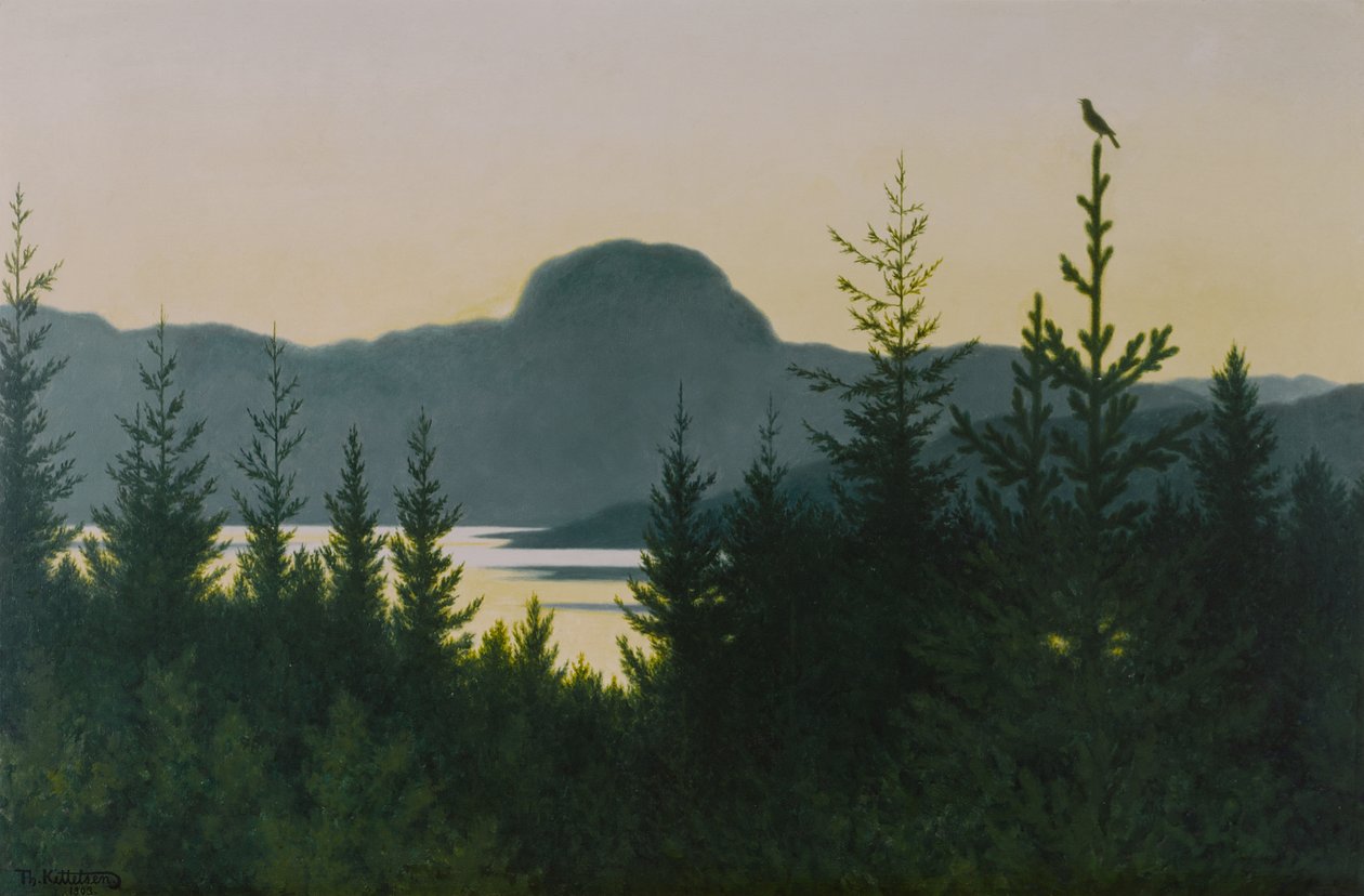 Andersnight autorstwa Theodor Kittelsen