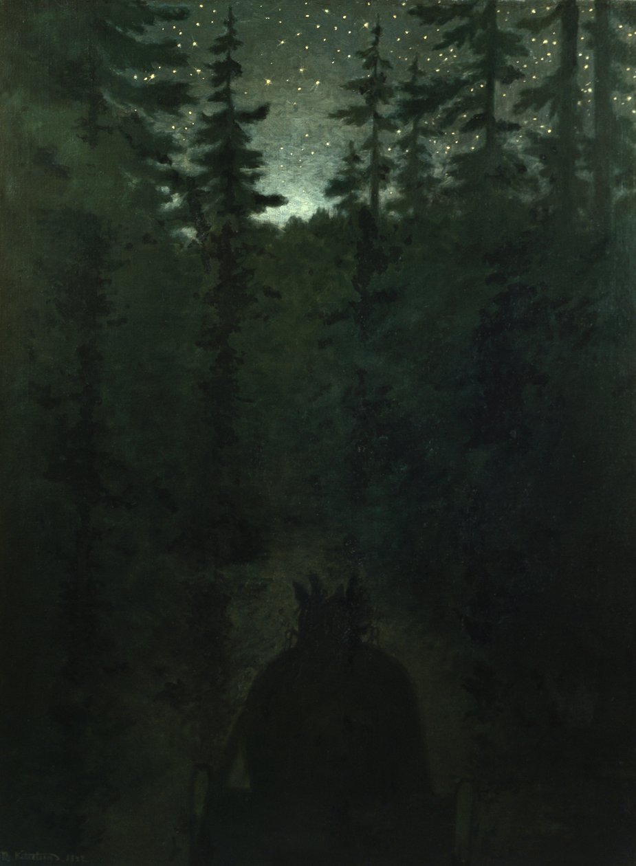 Powrót do domu autorstwa Theodor Severin Kittelsen