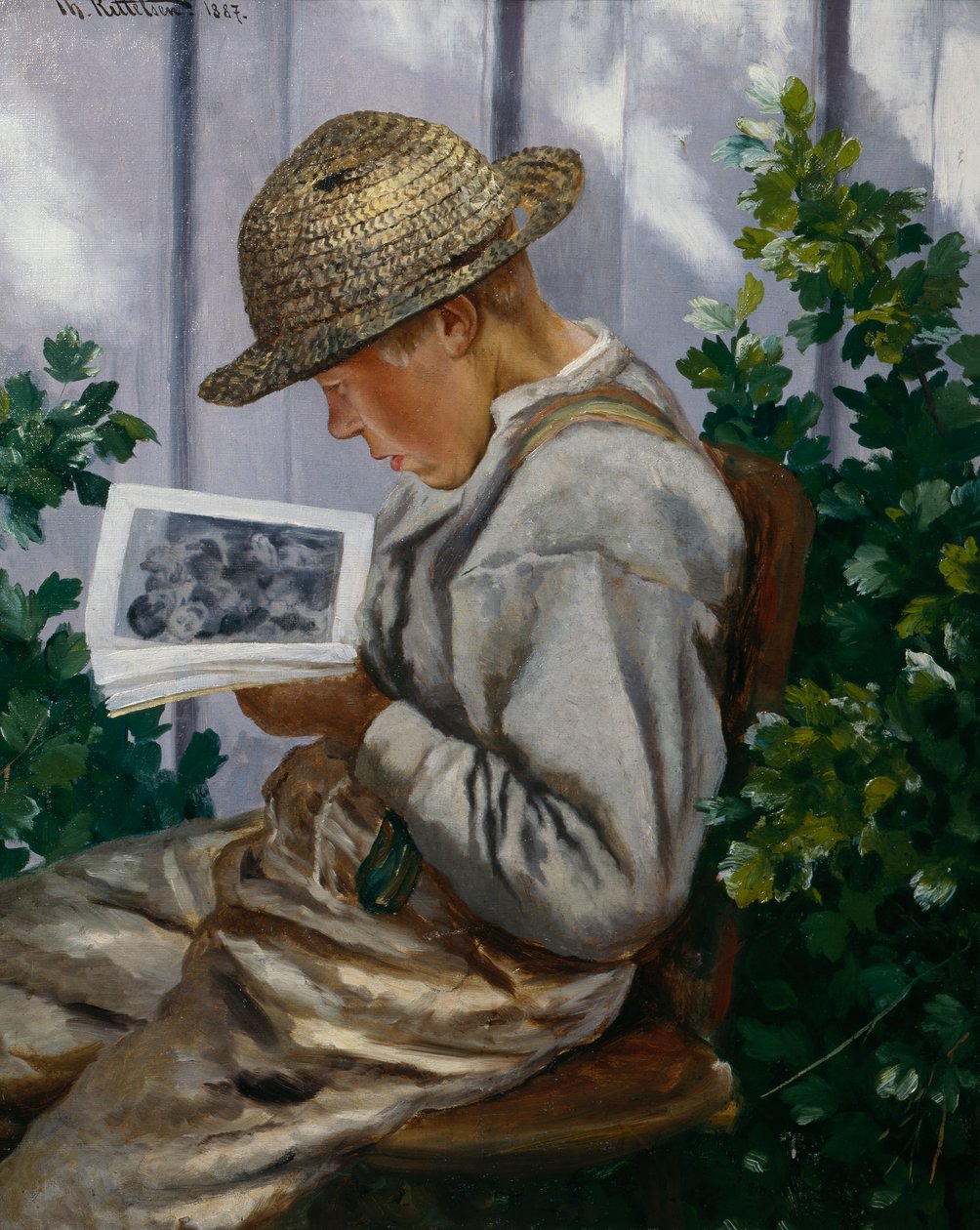 Kristian Łamacz Serc autorstwa Theodor Kittelsen