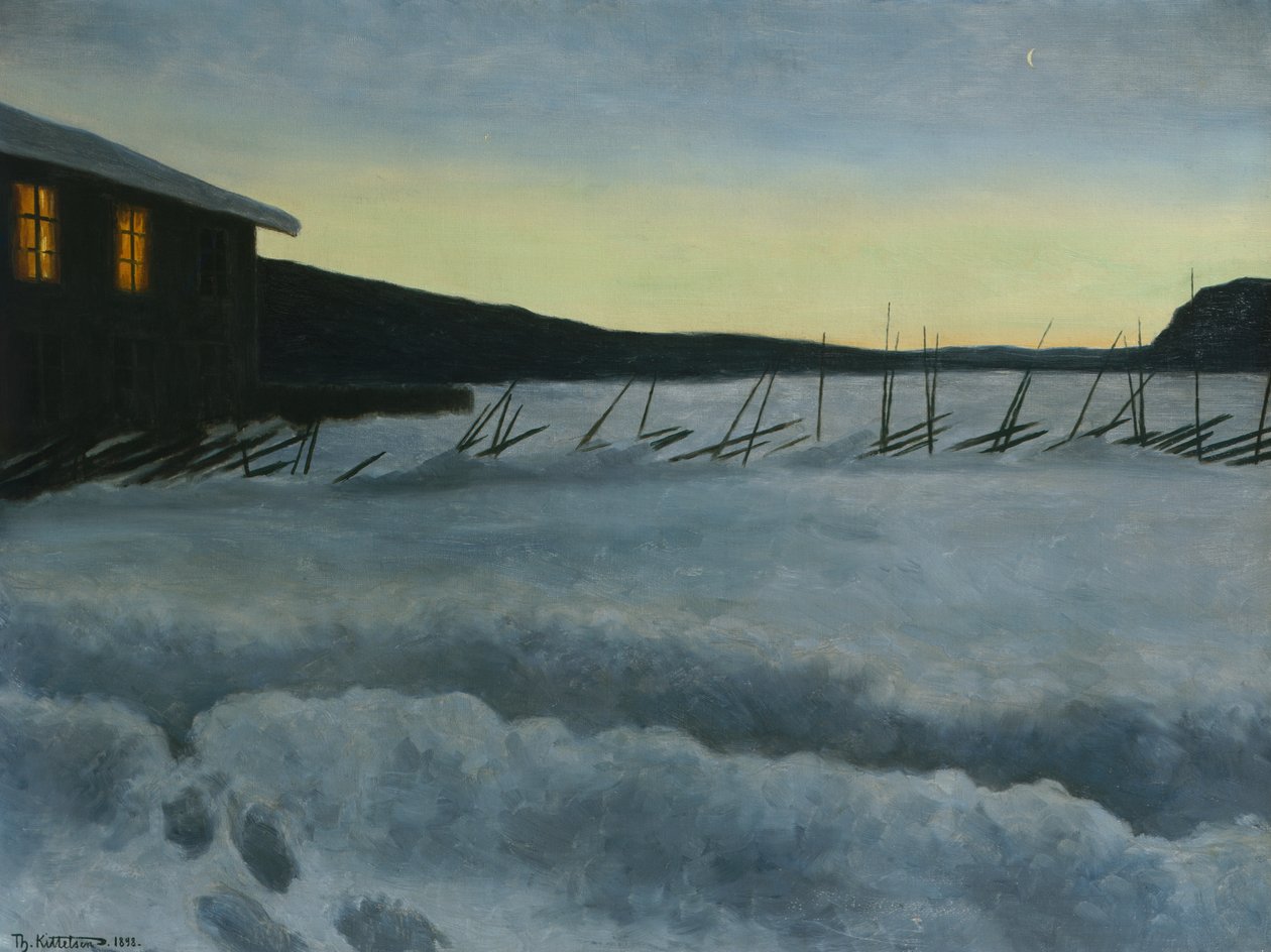 Mój dom autorstwa Theodor Kittelsen