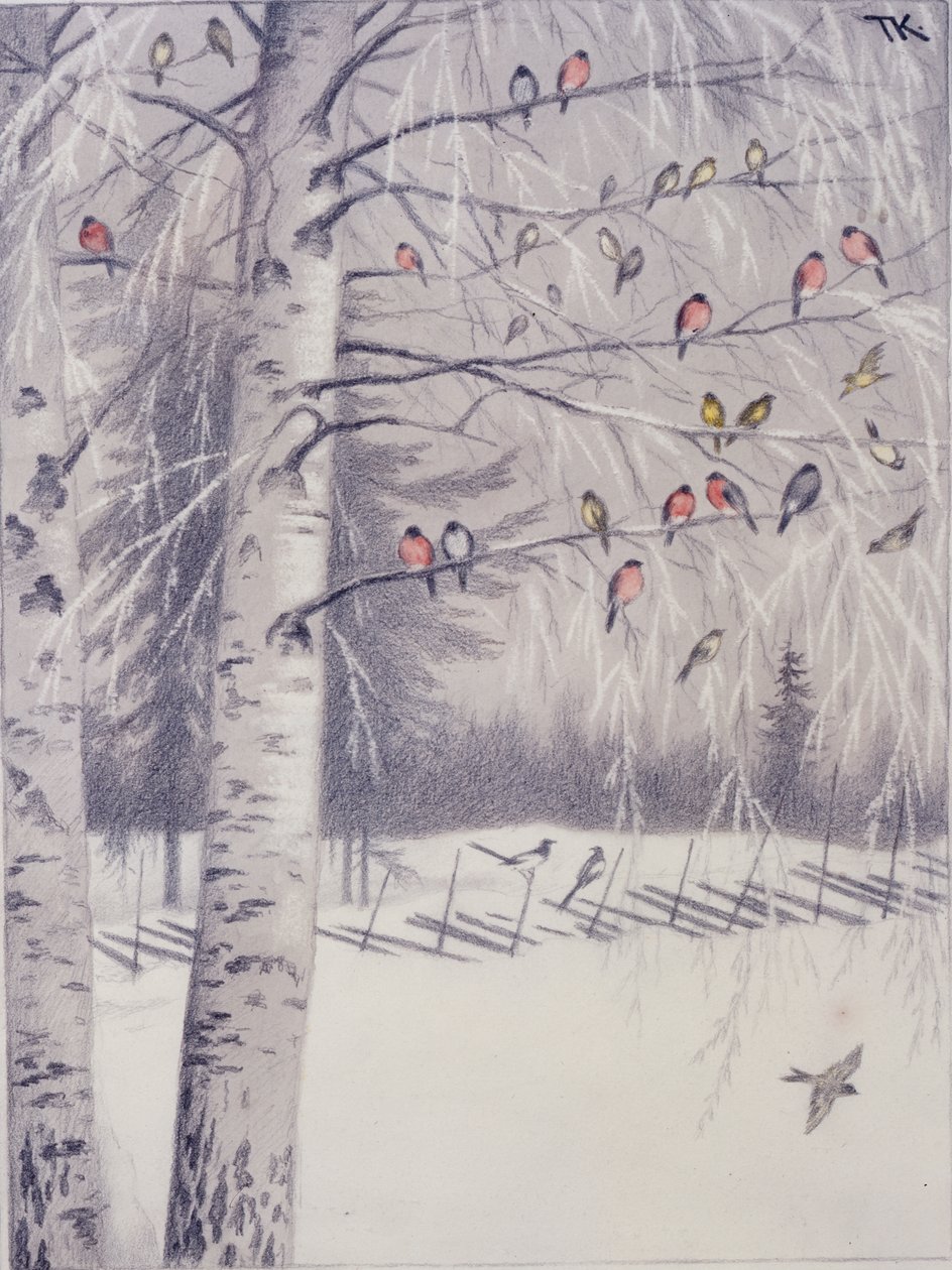 Goście noworoczni autorstwa Theodor Kittelsen