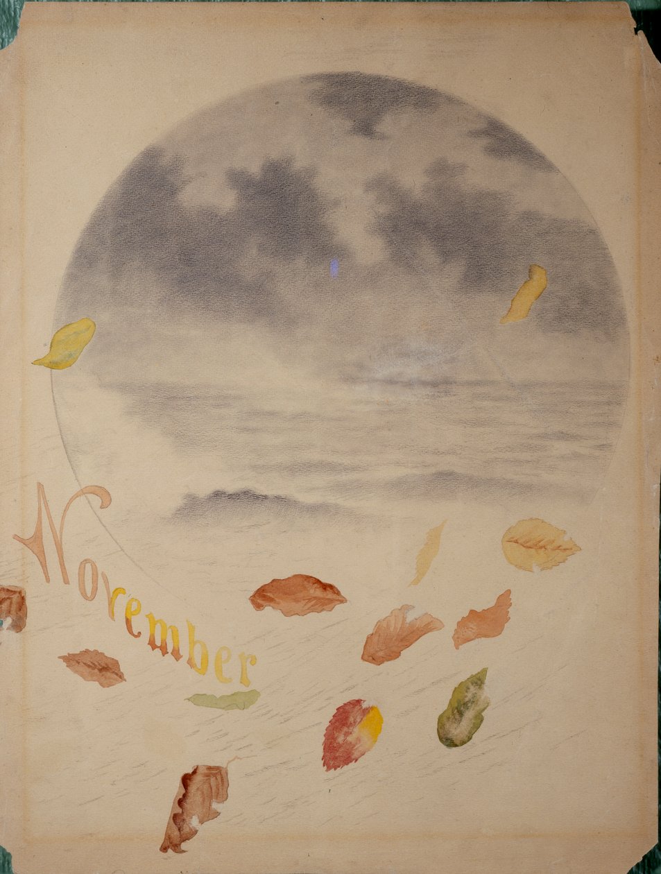 Listopad autorstwa Theodor Kittelsen