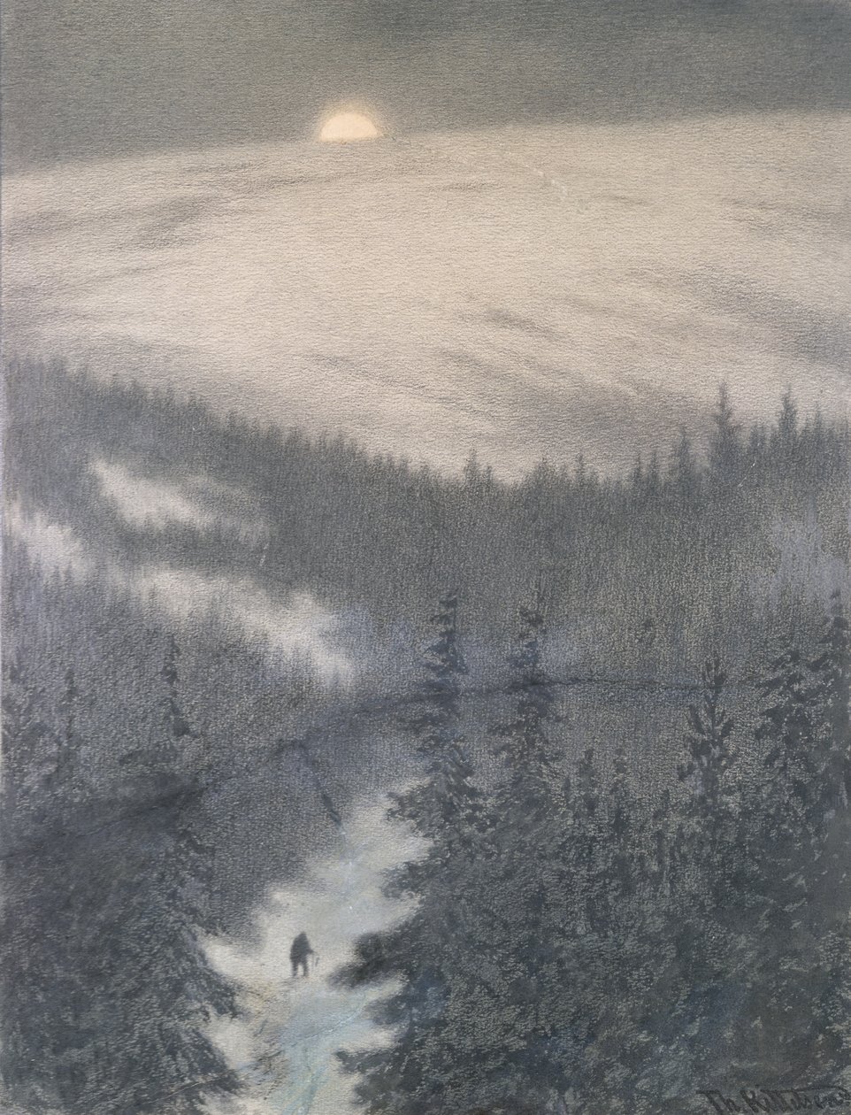 Małorolny autorstwa Theodor Kittelsen