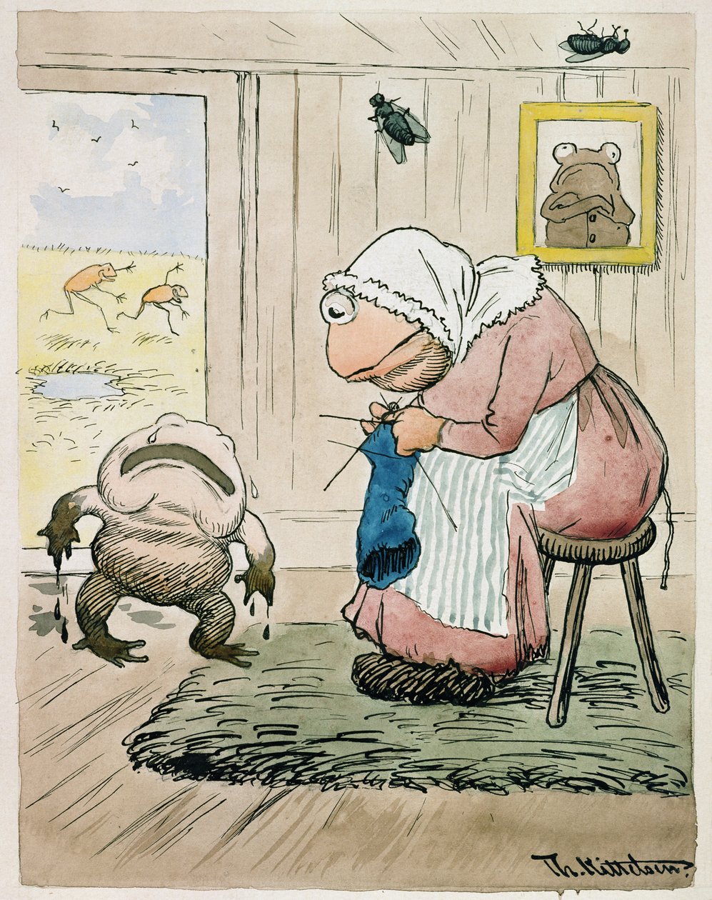 Nieuprawny autorstwa Theodor Kittelsen
