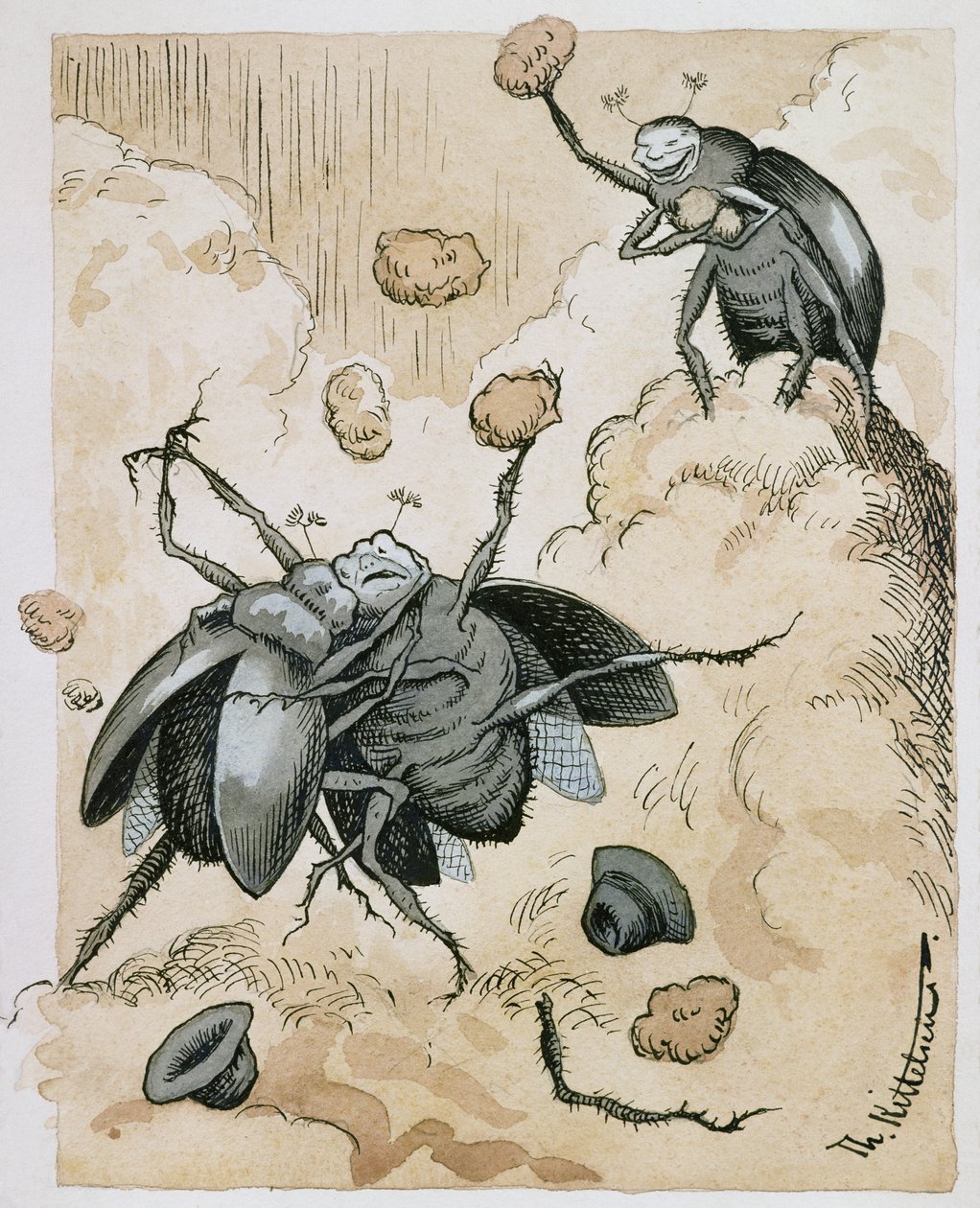 Nieuprawny autorstwa Theodor Kittelsen