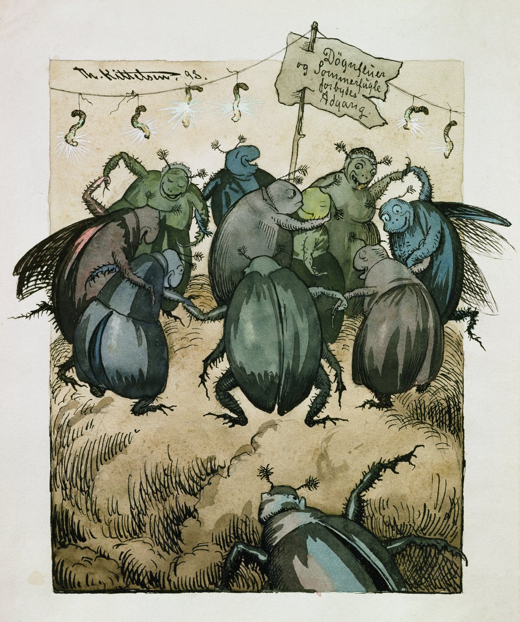Nieuprawny autorstwa Theodor Kittelsen