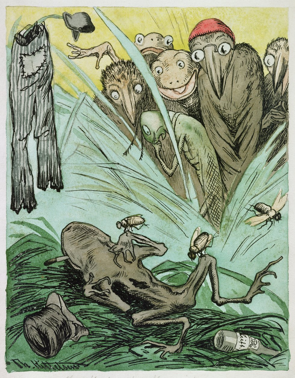 Nieuprawny autorstwa Theodor Kittelsen