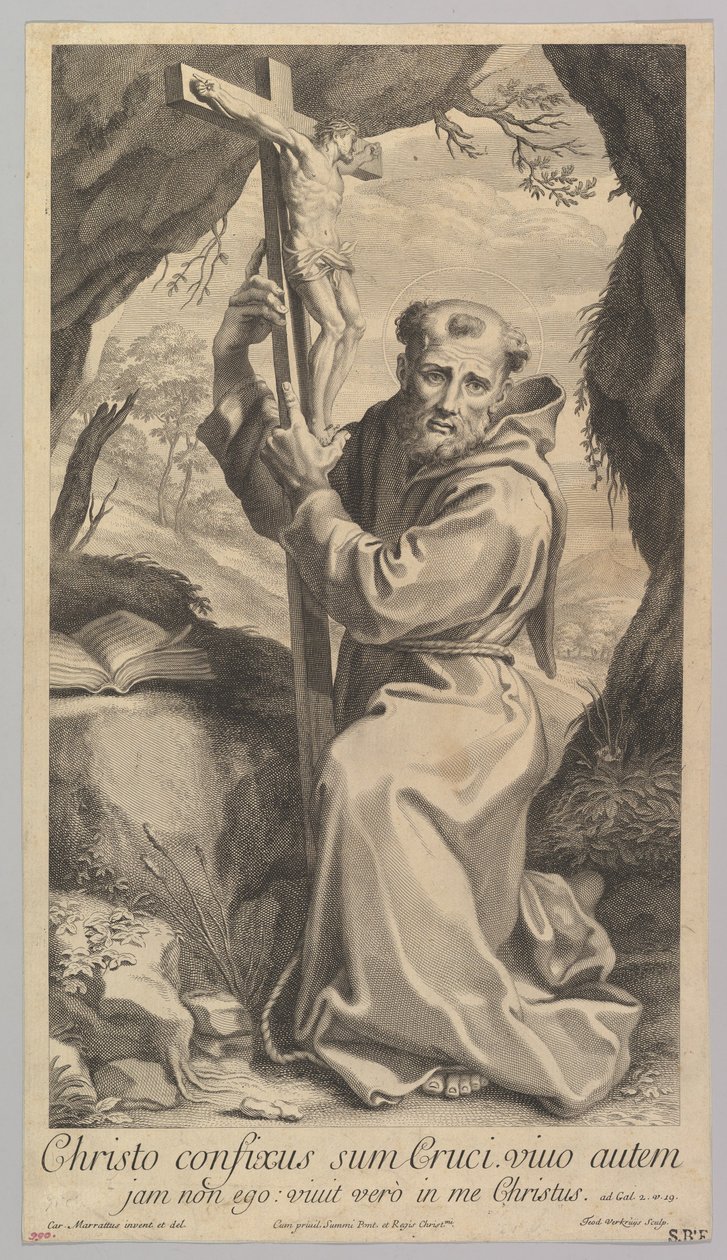 św. Franciszka. autorstwa Theodor Verkruys