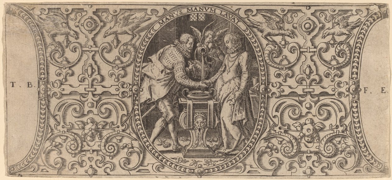 Ornament autorstwa Theodor de Bry