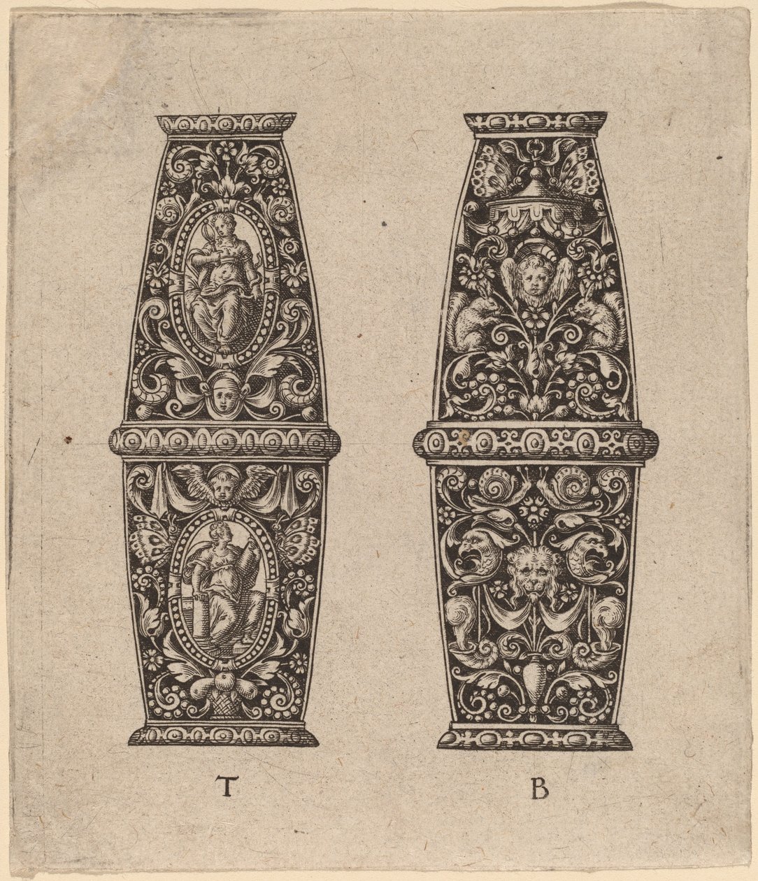 Ornament autorstwa Theodor de Bry
