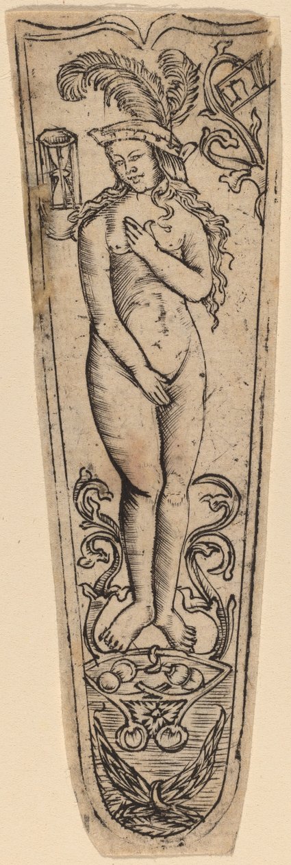 Ozdoba na rękojeść noża autorstwa Theodor de Bry