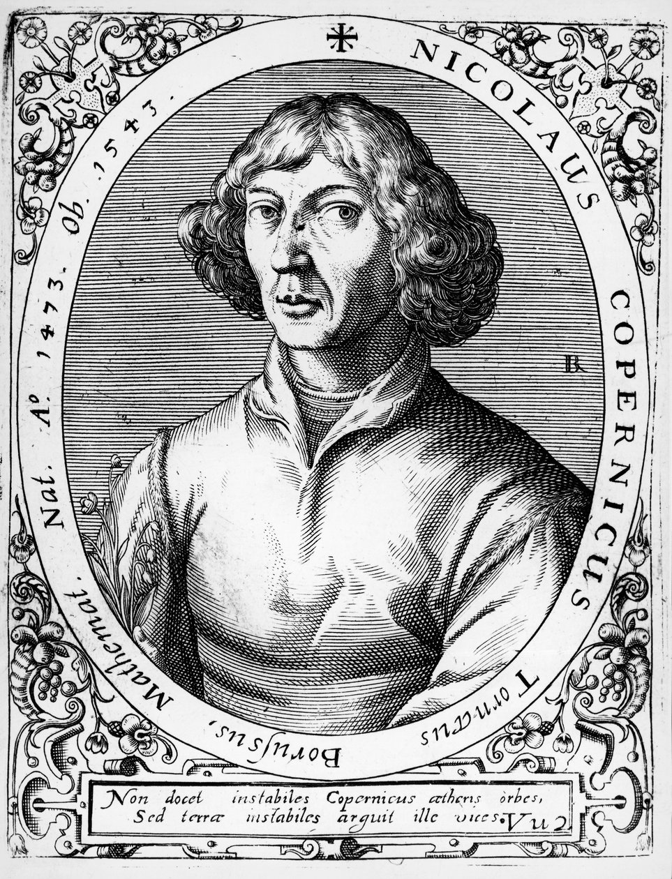 Portret Mikołaja Kopernika zwanego Mikołajem Kopernikiem (Toruń autorstwa Theodor de Bry