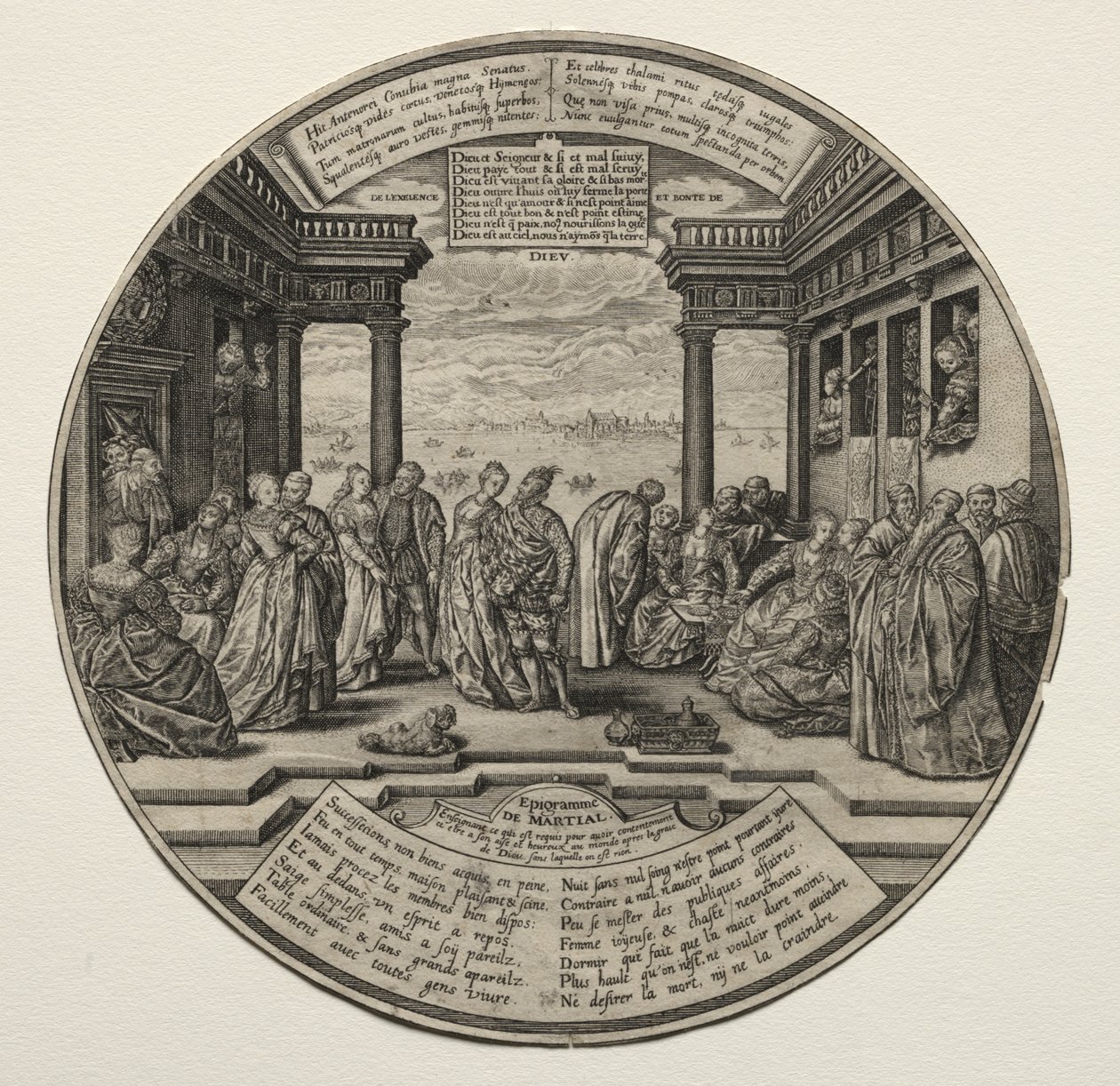 Bal wenecki autorstwa Theodor de Bry