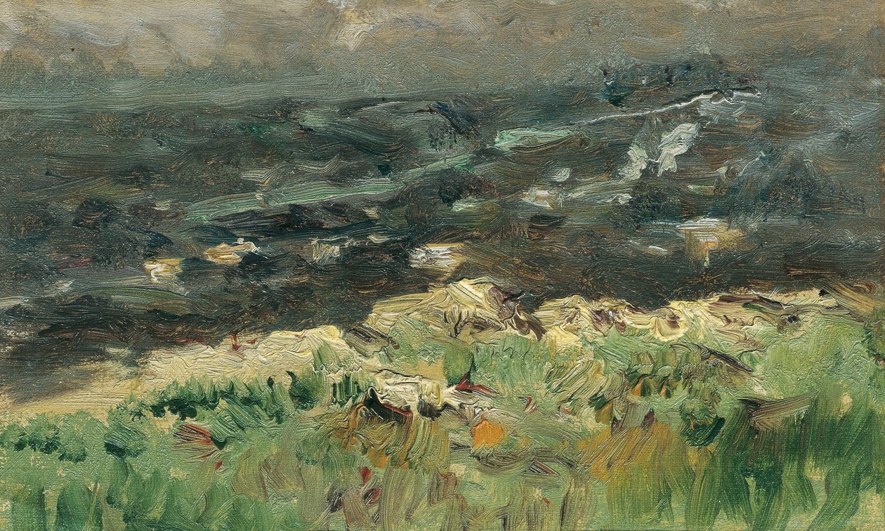 Na plaży morskiej? autorstwa Theodor von Hormann