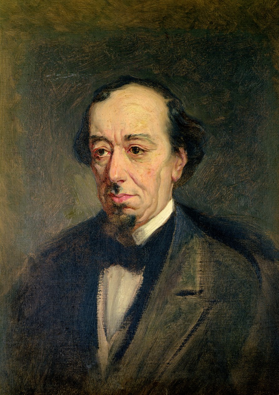 Benjamin Disraeli, hrabia Beaconsfield, 1877 autorstwa Theodore Blake Wirgman