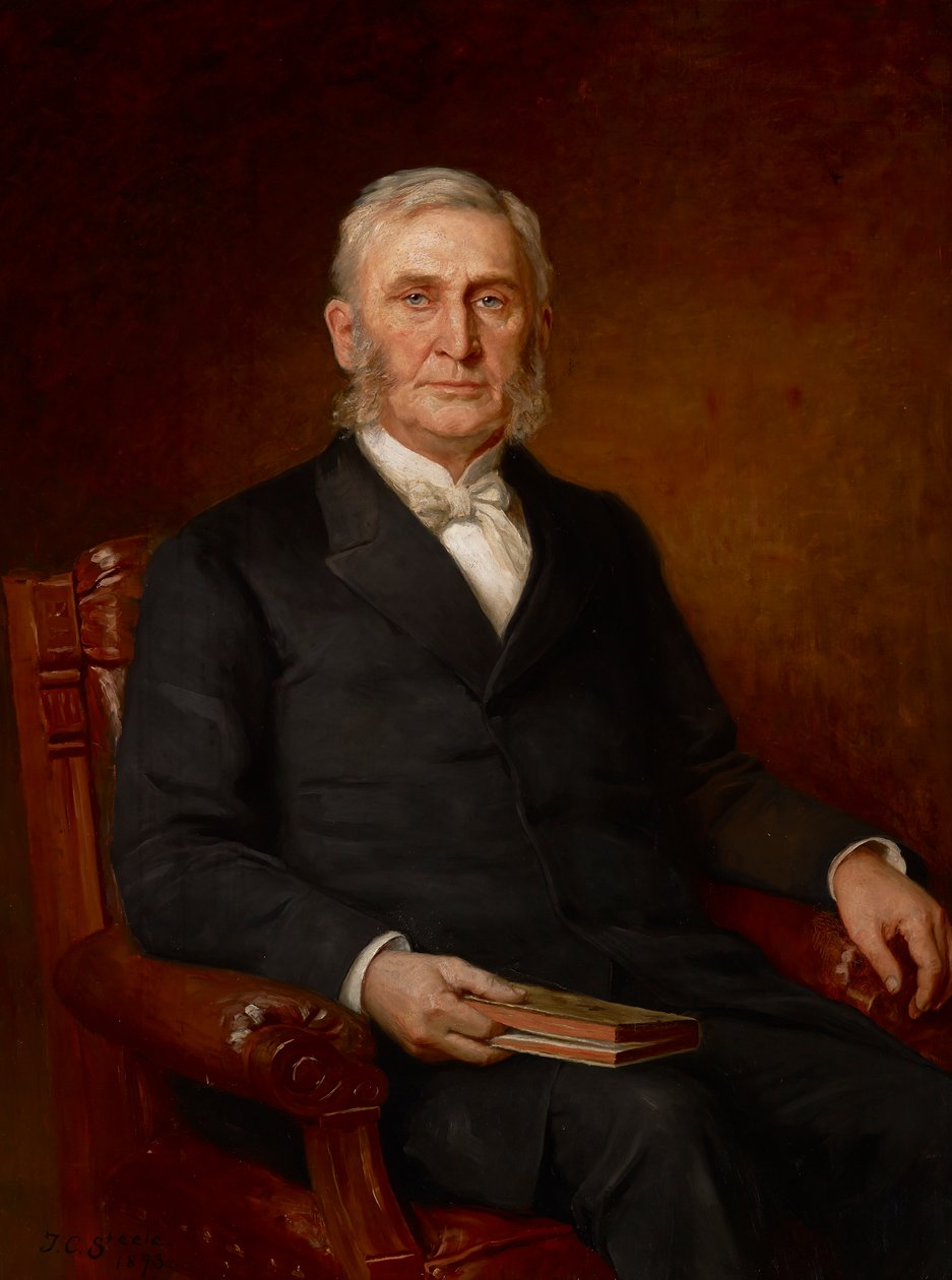 Portret wielebnego Nathaniela A. Hyde