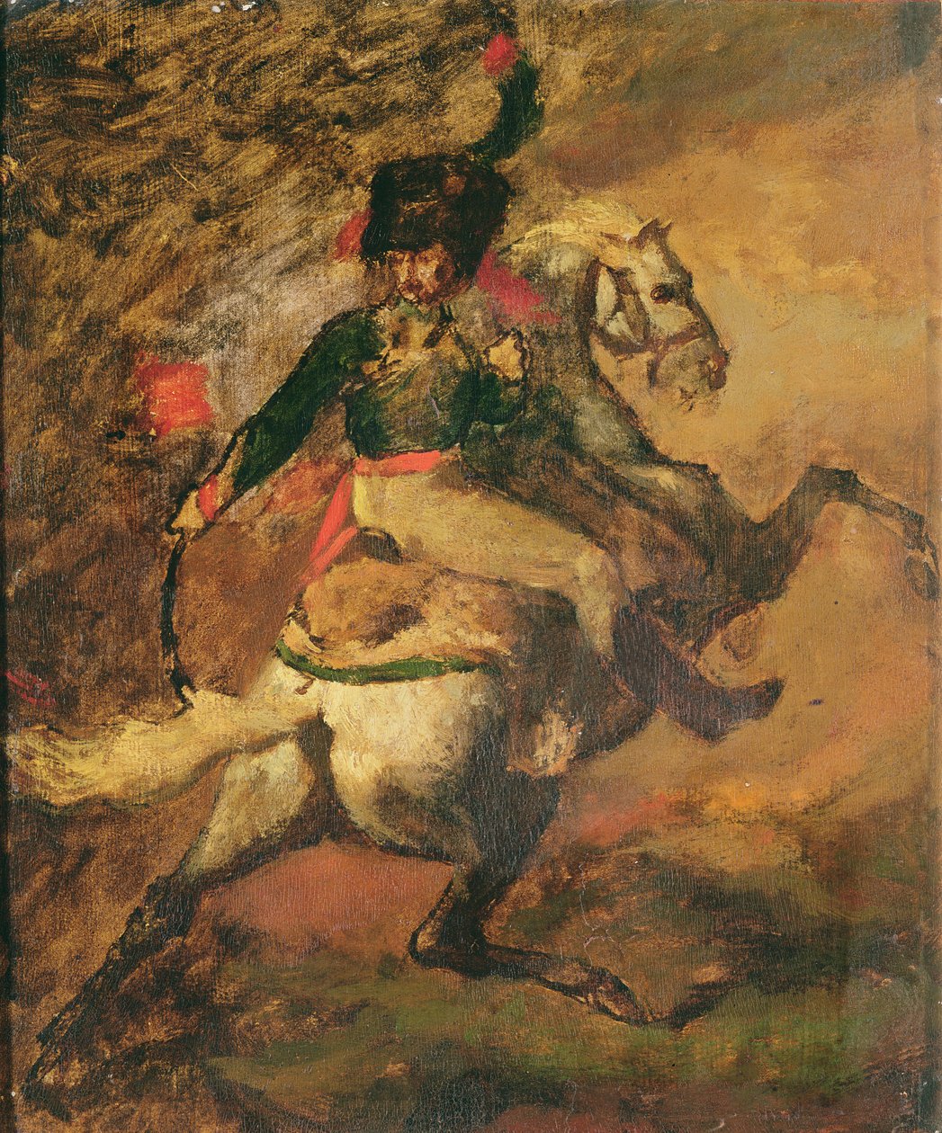 Szarżujący Chasseur autorstwa Theodore Gericault
