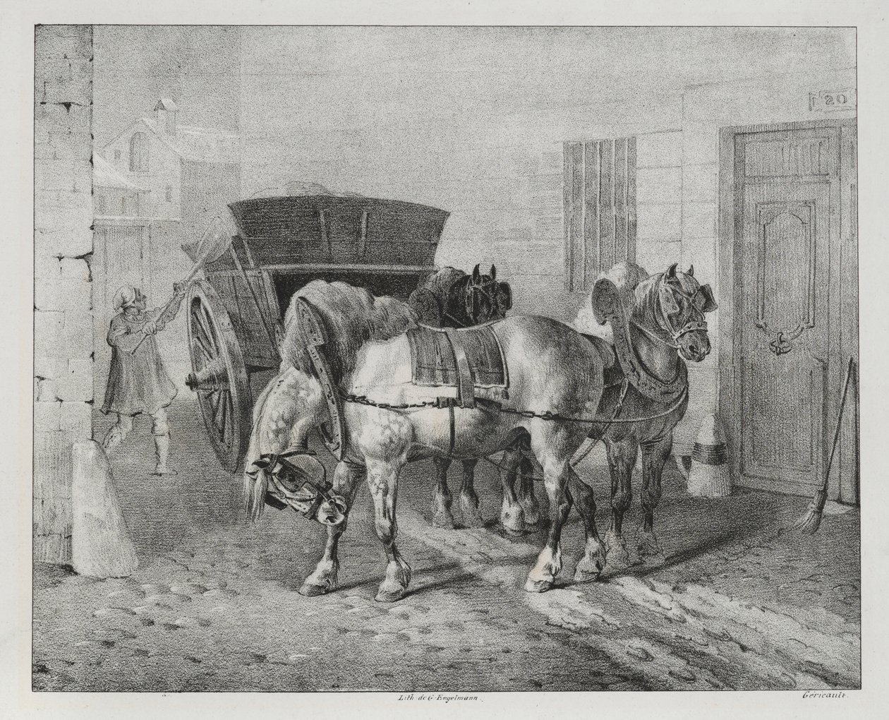 Kurz, 1822 autorstwa Theodore Gericault