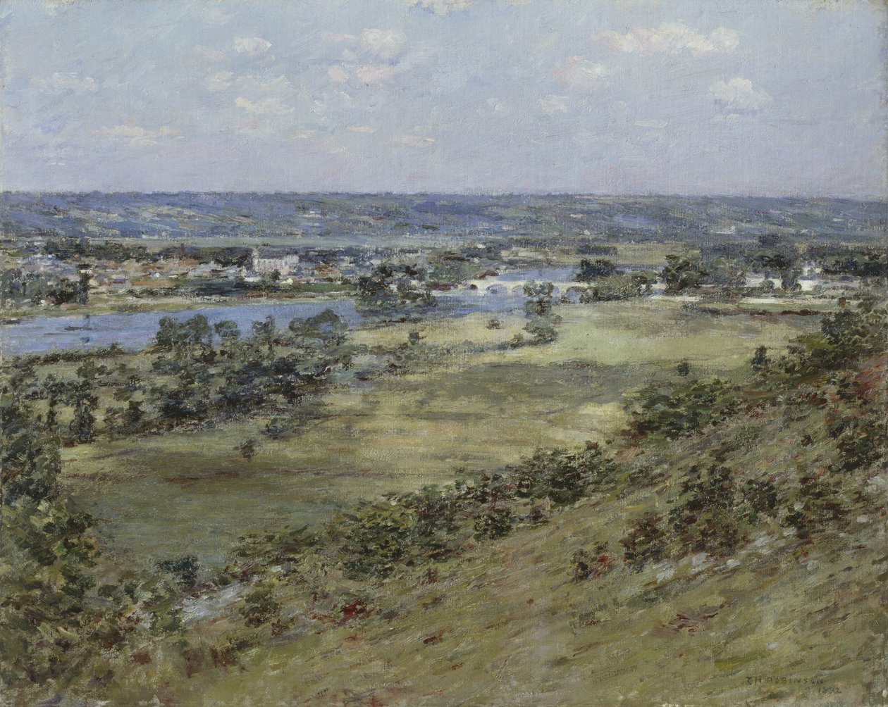 Dolina Sekwany, 1892 autorstwa Theodore Robinson
