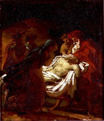Złożenie do grobu autorstwa Theodore (attr. to) Gericault