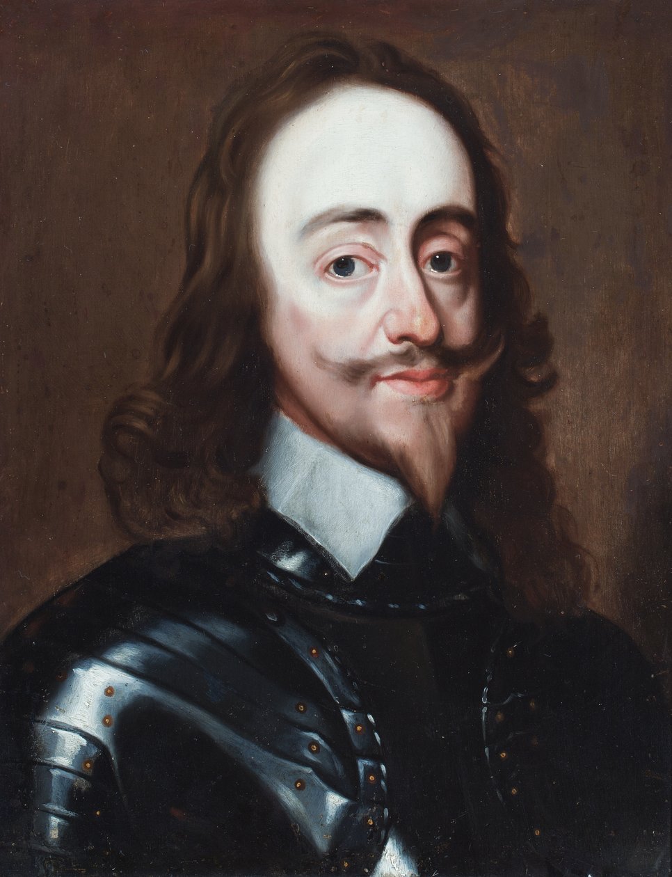 Portret Karola I (olej na panelu) autorstwa Theodore (attr.to) Russell