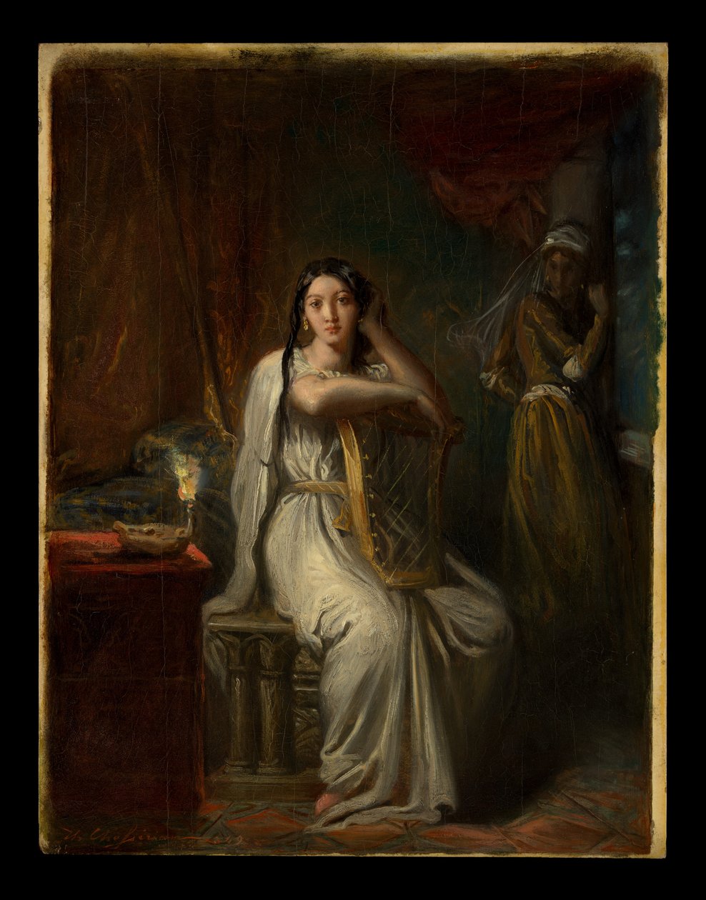 Desdemona (Pieśń o wierzbie) autorstwa Théodore Chassériau