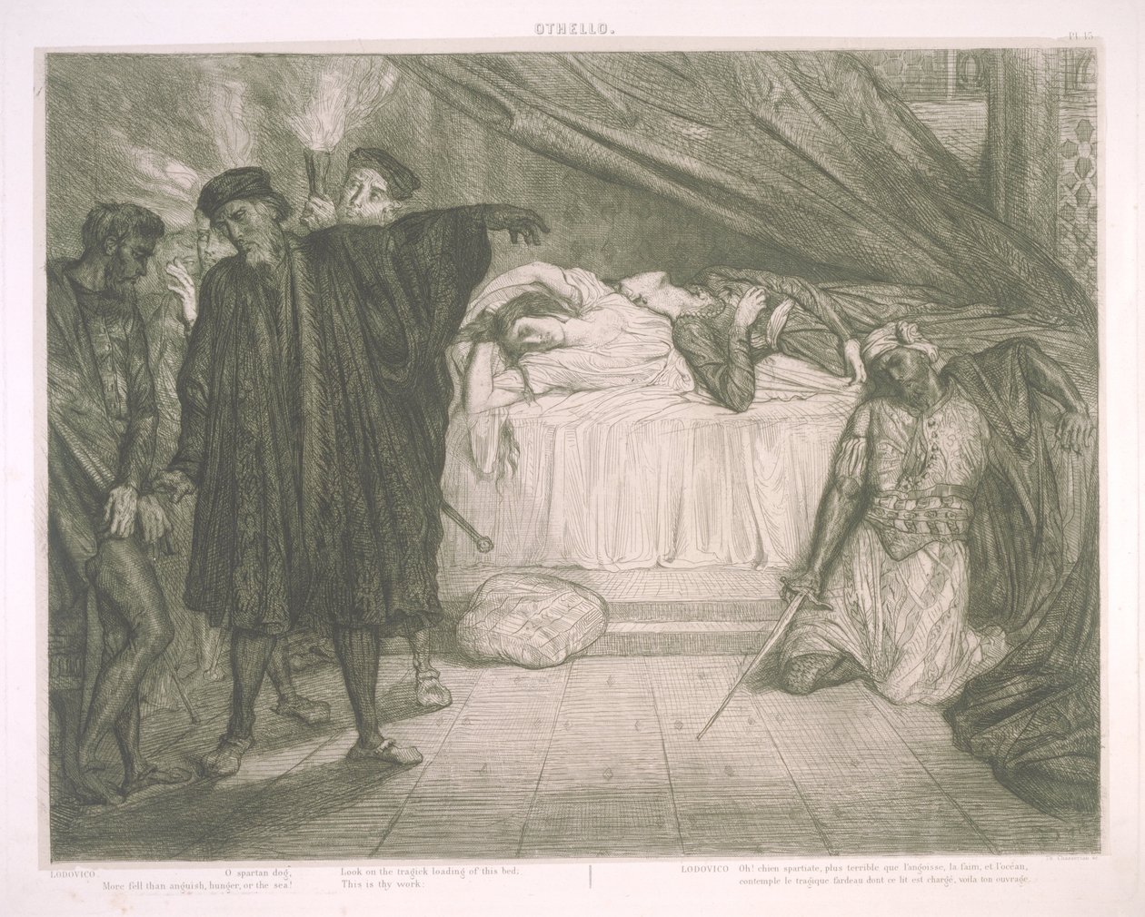 Otello autorstwa Théodore Chassériau