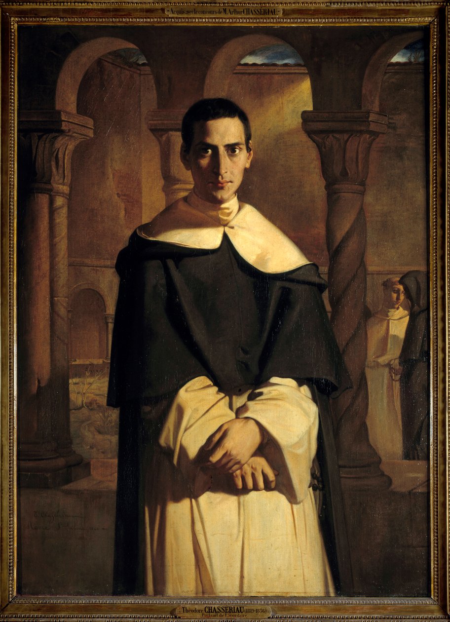 Portret Lacordaire (Henri Lacordaire (1802-1861) autorstwa Théodore Chassériau