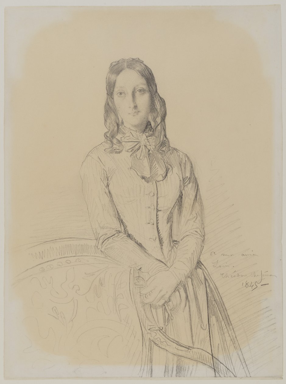 Portret madame Ravaisson autorstwa Théodore Chassériau