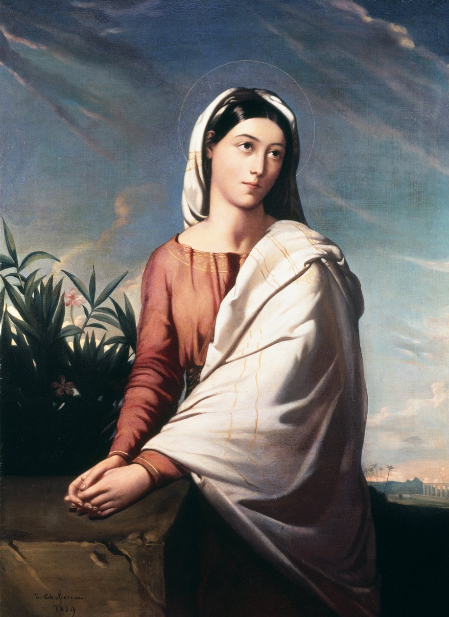 Dziewica autorstwa Théodore Chassériau