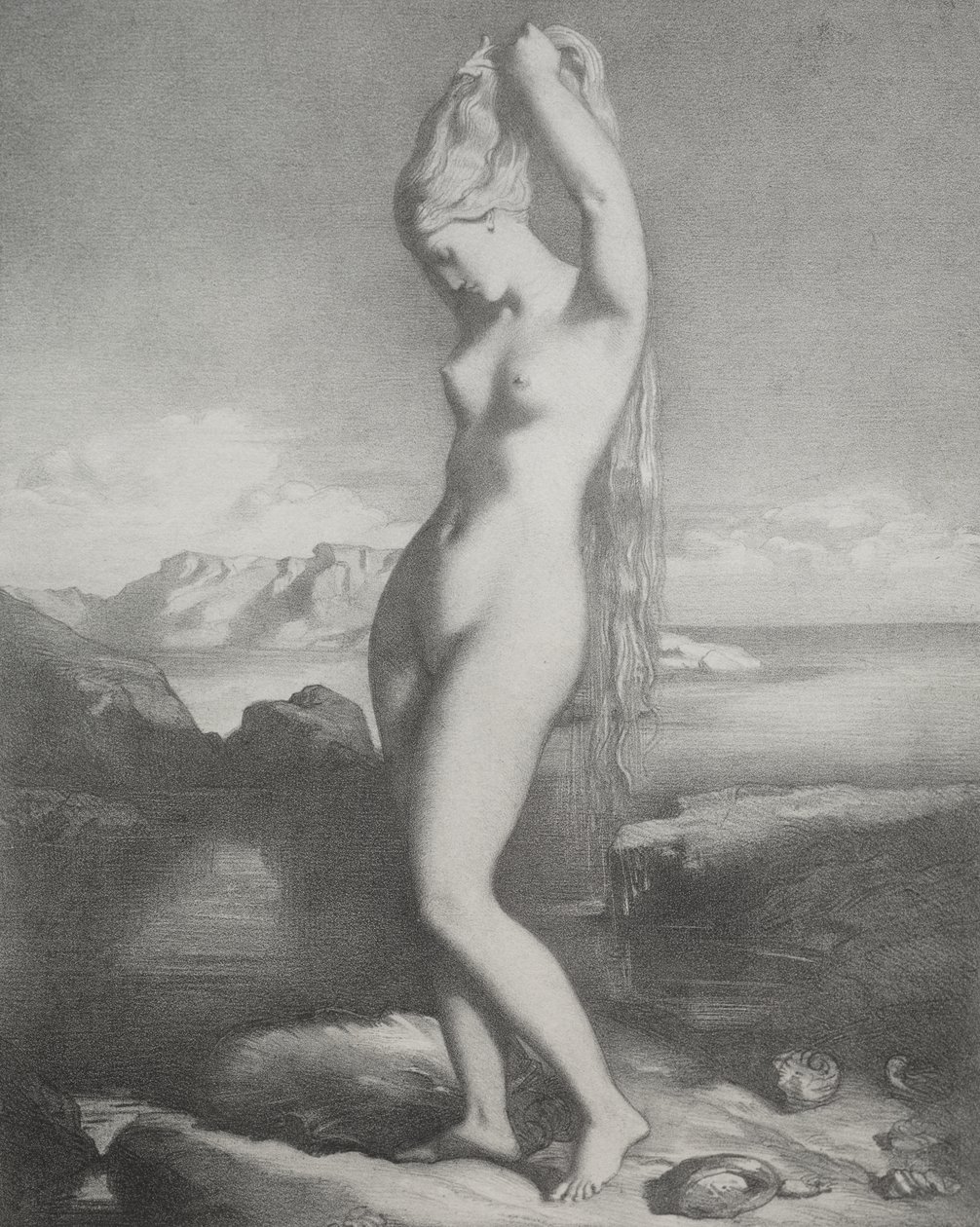 Wenus Anadyomena autorstwa Théodore Chassériau