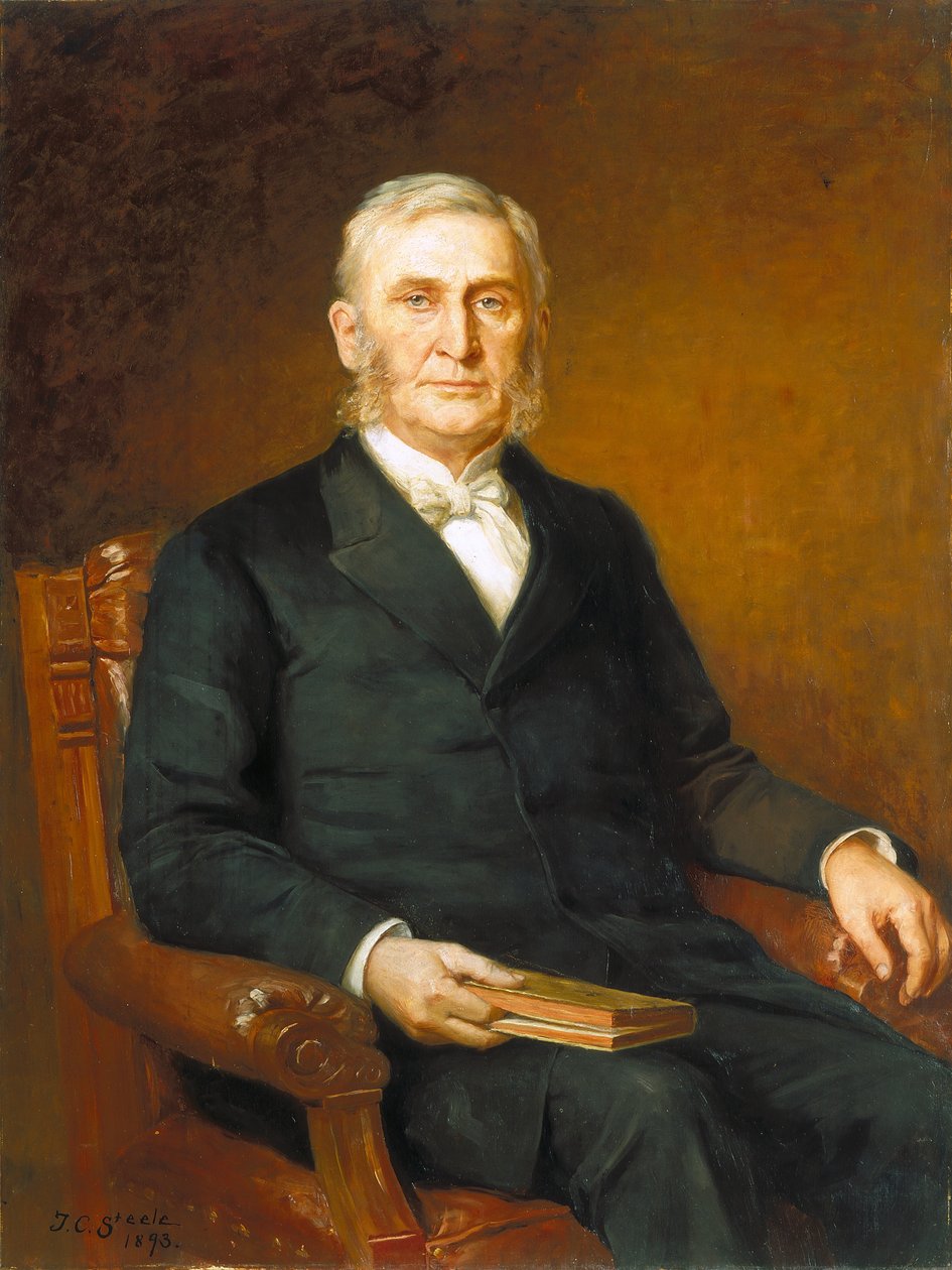Portret wielebnego Nathaniela A. Hyde