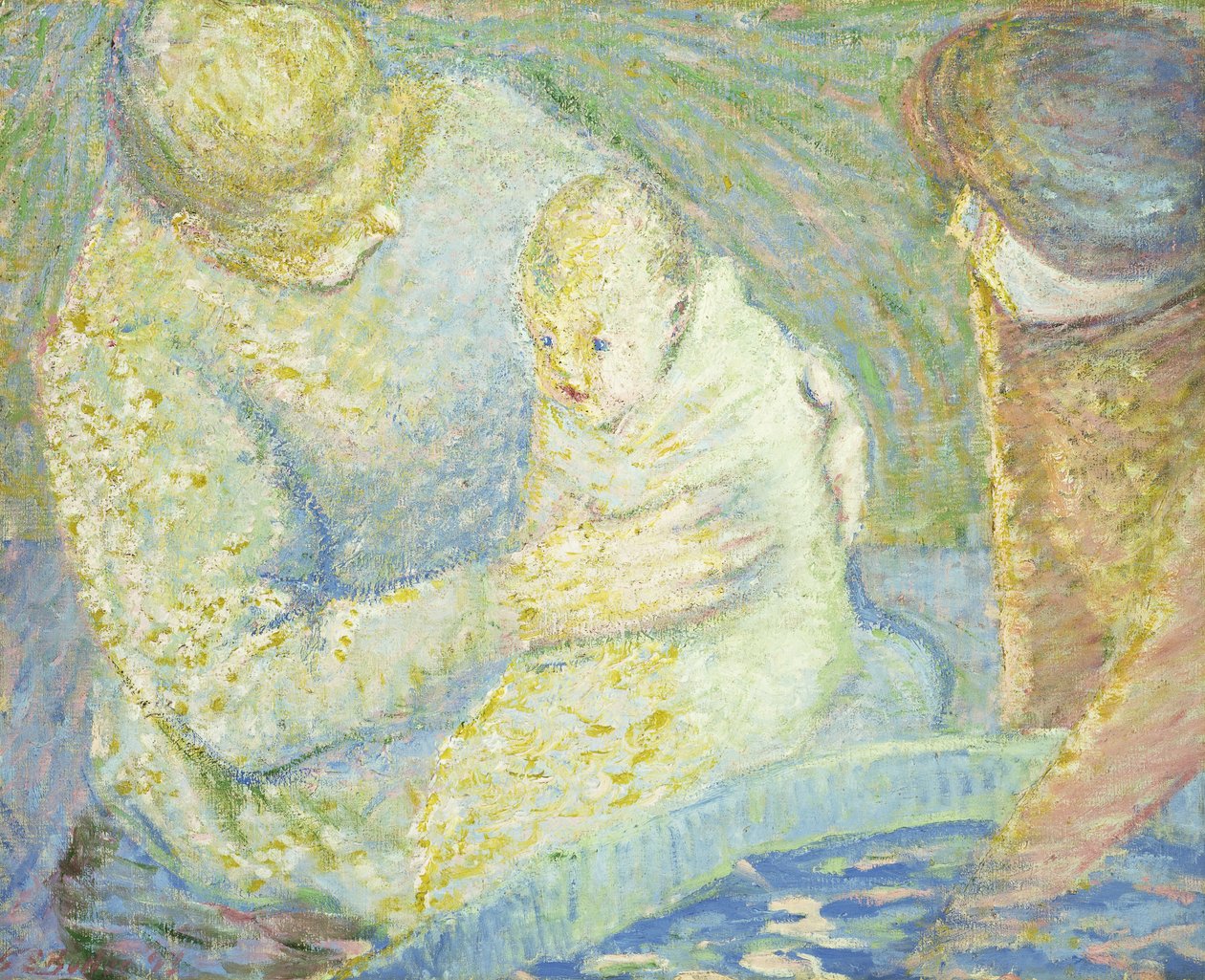 Kąpiel dziecka autorstwa Theodore Earl Butler