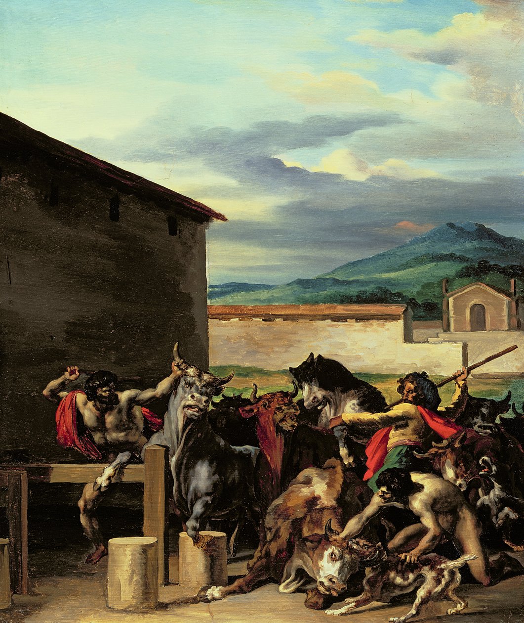 Targ Bydlęcy autorstwa Theodore Gericault