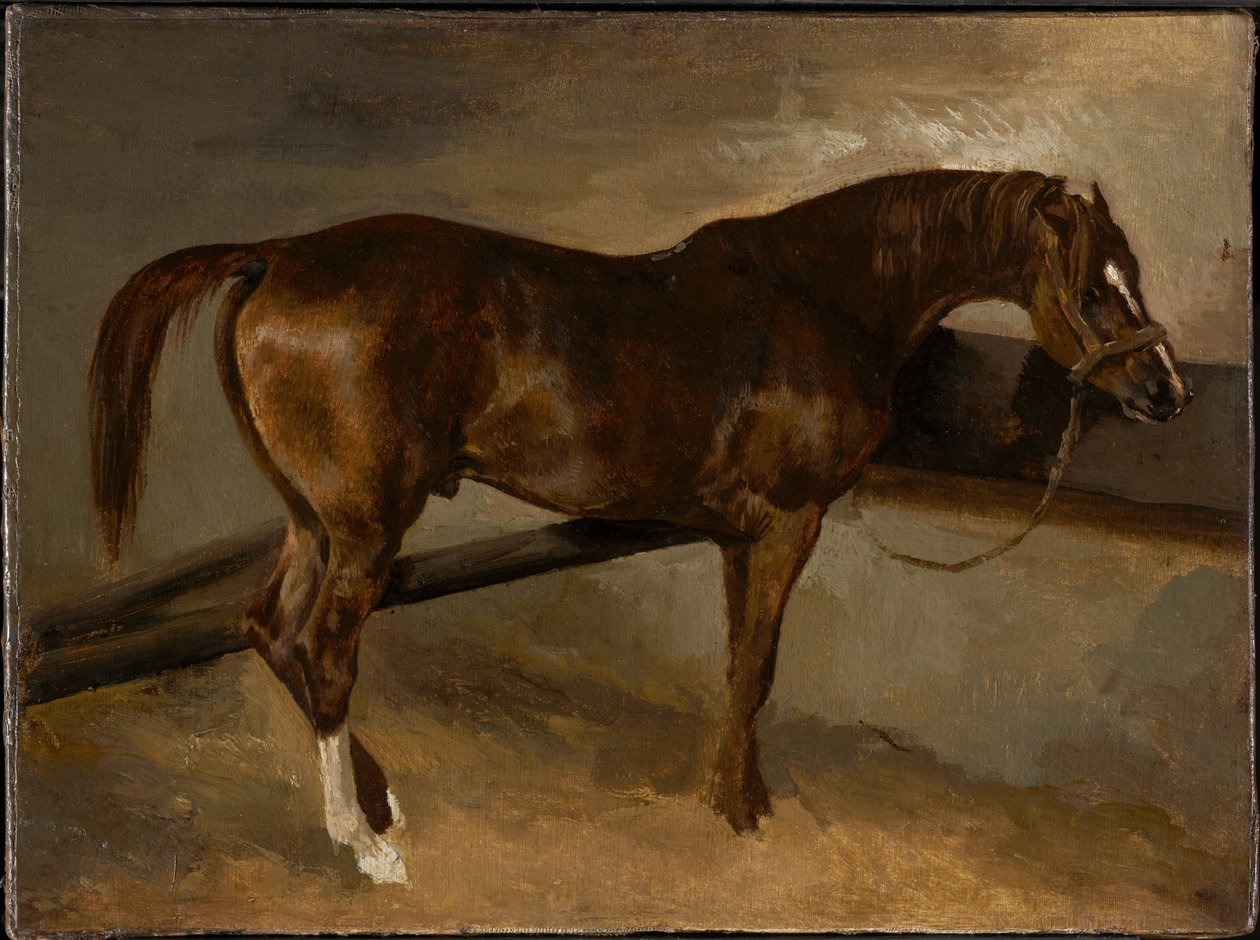 Derwisz w swojej stajni autorstwa Theodore Gericault