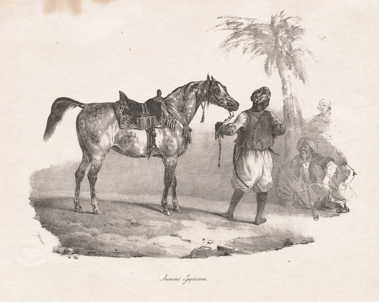 Egipski Mare autorstwa Theodore Gericault