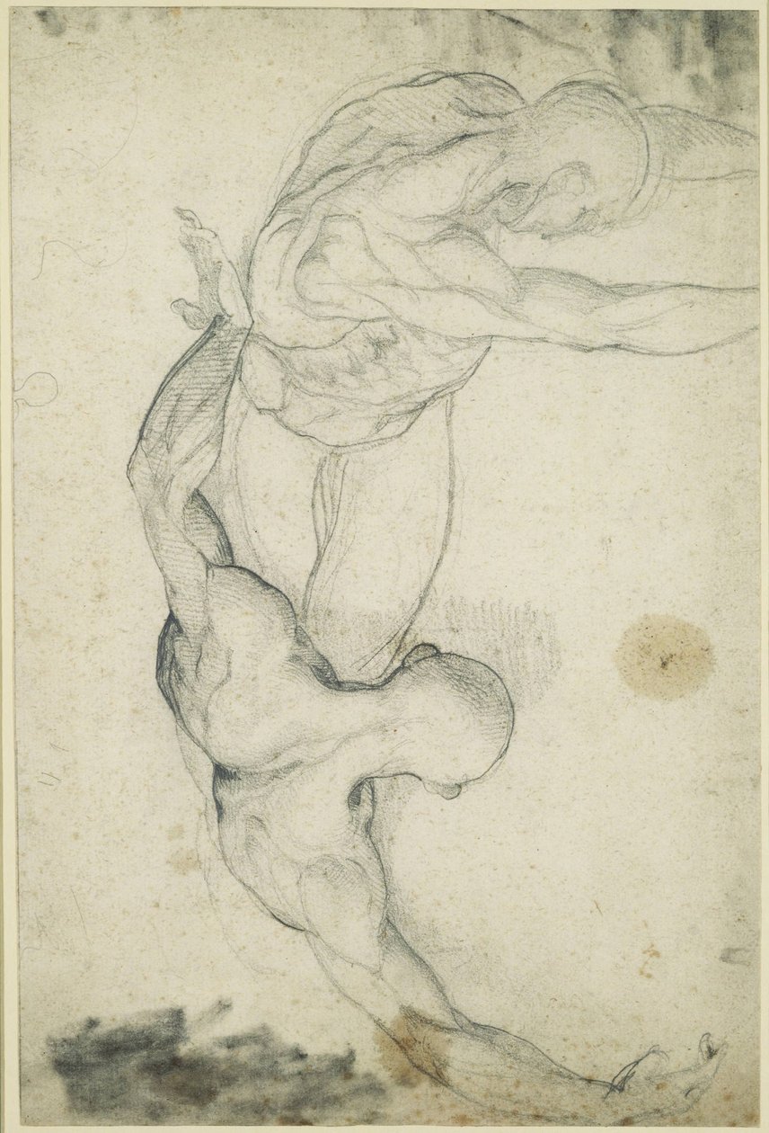 Géricault - Studium tratwy Meduzy, 1818 r. autorstwa Theodore Gericault