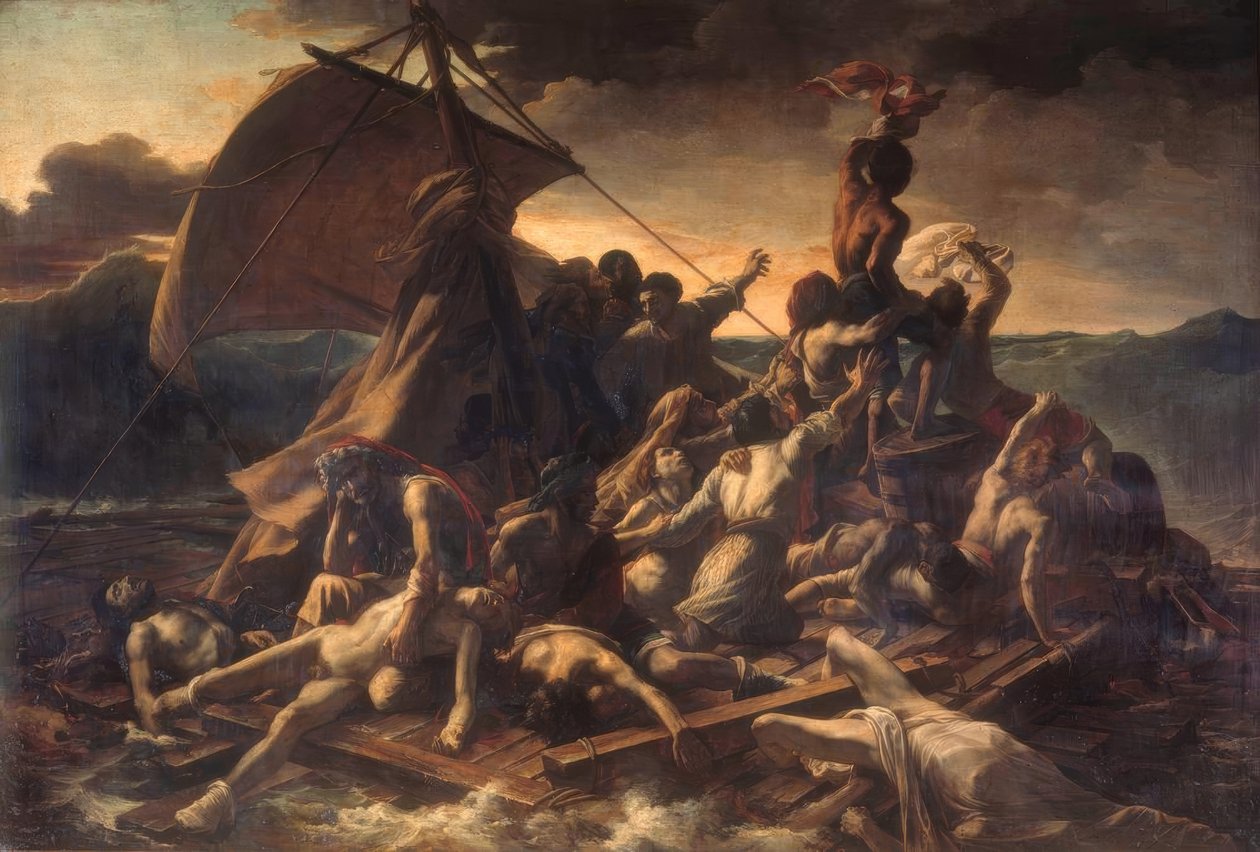 Géricault, tratwa Meduzy autorstwa Theodore Gericault
