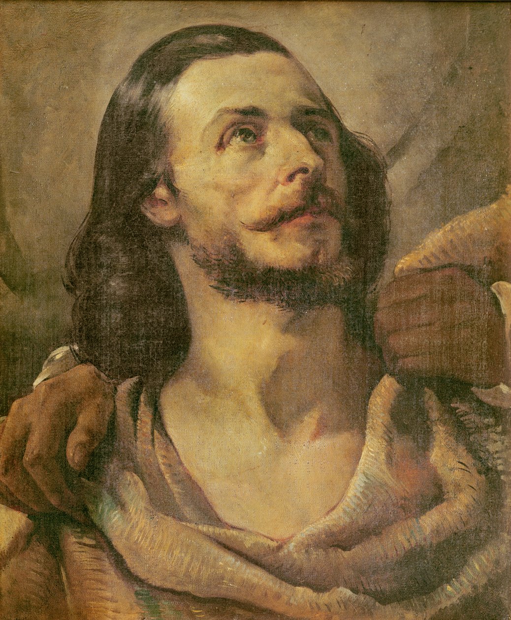 Głowa mężczyzny autorstwa Theodore Gericault